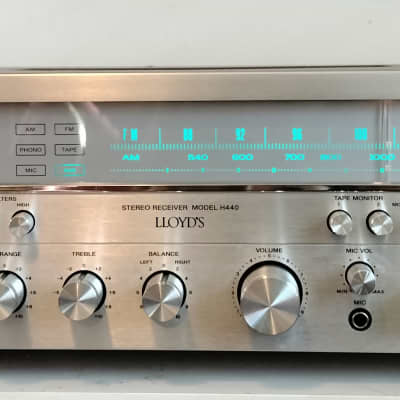 Lloyd's H440 Stereo Receiver 40 watts 1976 Made in Japan image 4