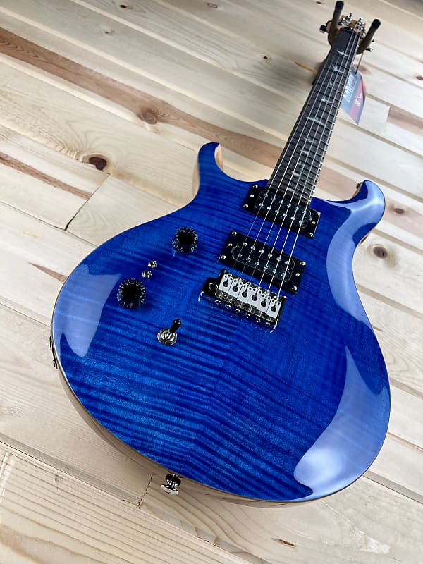 PRS Paul Reed Smith SE Custom 24-08 LEFTY Faded Blue NEW! | Reverb