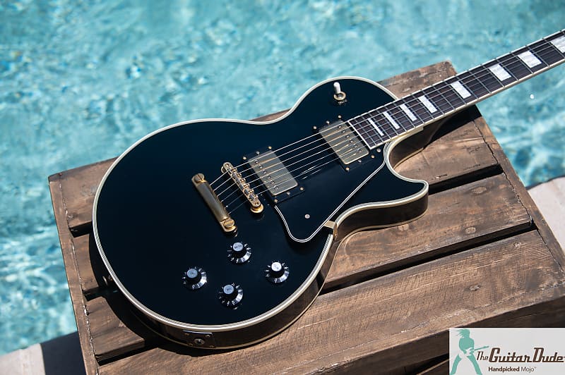 1998 Epiphone by Gibson Les Paul Custom '68 Tribute Black Beauty