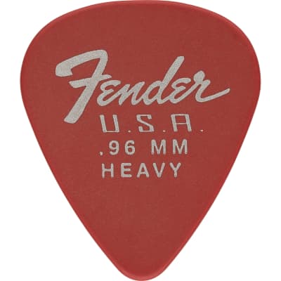 Fender Dura-Tone .96mm 351 Delrin Picks - Heavy (12)