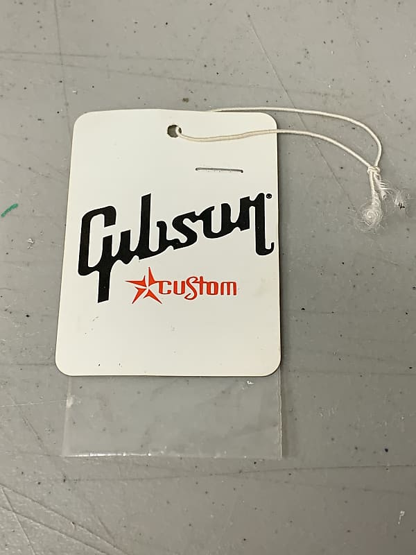 Gibson Historic Custom Shop Hang Tag Case Candy Les Paul ES-335 SG 2000's image 1