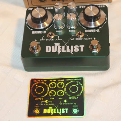 King Tone Guitar The Duellist Dual Overdrive | Reverb