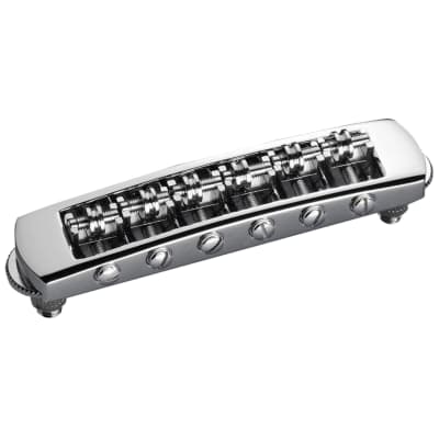Schaller STM Adjustable Roller Bridge (Chrome) - Guitar Part for sale