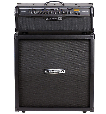Line 6 Spider IV HD150 150W and 4x12 Guitar Half Stack image 1