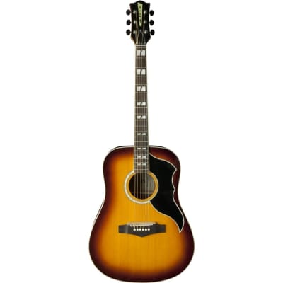 Eko Ranger VI EQ VR Electro Acoustic Guitar, Honey Sunburst for sale