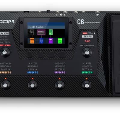 Zoom G6 Multi-Effect Unit | Reverb