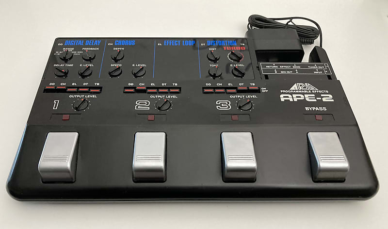 Aria APE-2 Programmable Multi-Effects Guitar Pedal APE2 | Reverb