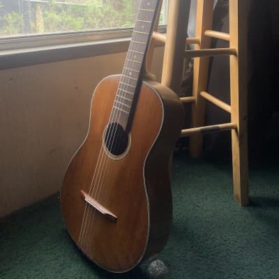 Di Mauro Parlor 50s Gypsy jazz Acoustic Guitar for sale
