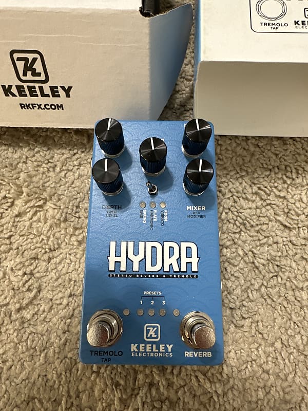 Keeley Hydra Stereo Reverb & Tremolo