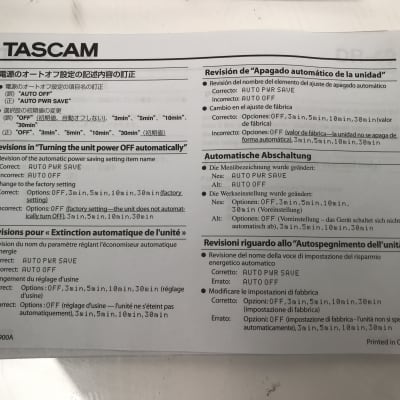 Tascam DR-40 Portable Digital Recorder image 5