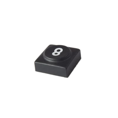 Oberheim - Xpander , Matrix 12 - Black panel switch cap with numeral '8'