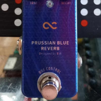 【安い日本製】One Control PRUSSIAN BLUE REVERB ギター