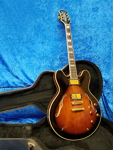 Epiphone Sheraton II Korean 1989 Vintage Sunburst Original