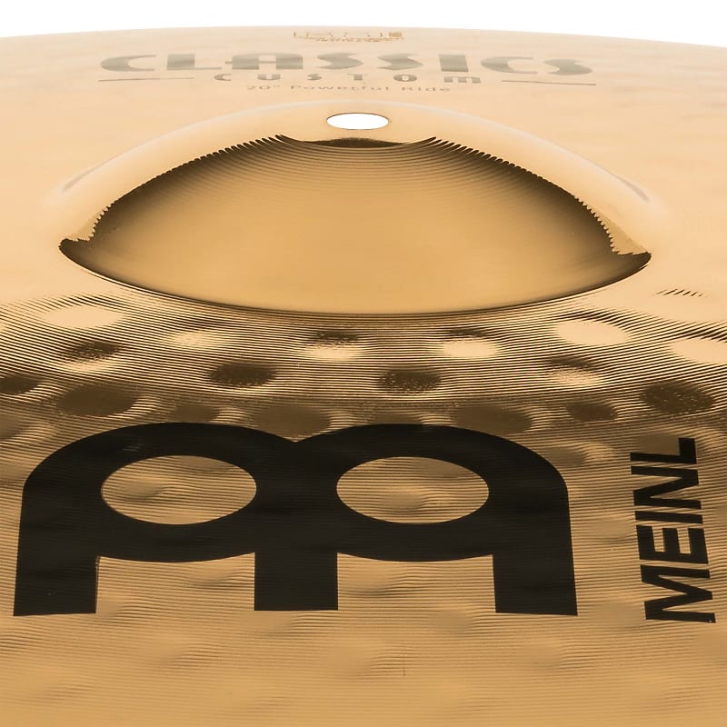 Meinl Cymbals CC20PR-B Classics Custom 20-Inch Brilliant Powerful Ride  (VIDEO)