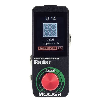 ギター mooer radar Amazon.com: MOOER Radar Guitar Speaker CAB Simulator Guitar