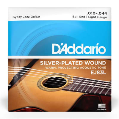 D'Addario EJ83L Phosphor Bronze Acoustic Strings, Light, 12-53 image 1