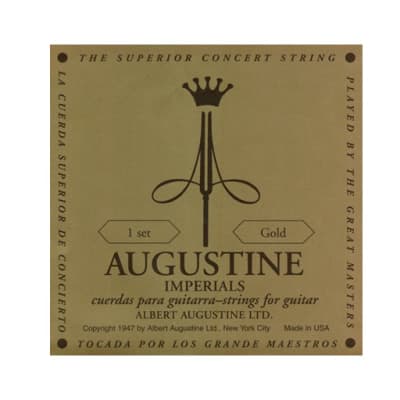 Cuerdas Clásica Augustine Imperial Gold Medium Tension image 1