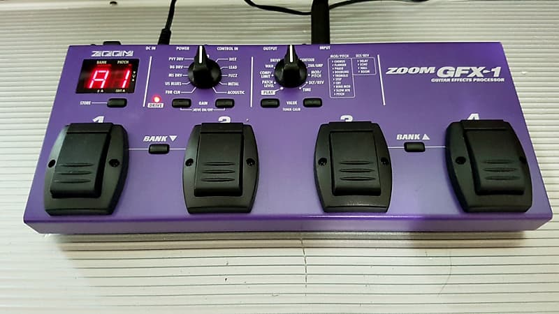 Zoom GFX1 Guitar Effects Processor [Free Shipping]