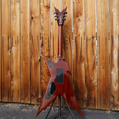 Dean USA  Dime Razorback - Slime Green 6-String Electric Guitar w/  Hardshell Case (2023) image 11