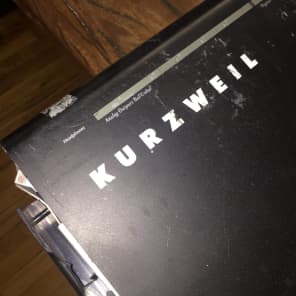 Kurzweil K2600X fully weighted 88 Key keyboard synthesizer non-functioning for parts image 3