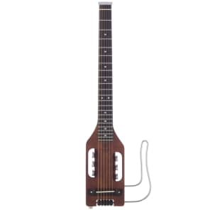 Traveler ULST-BRN Ultra-Light Acoustic/Electric Travel Guitar Antique Brown