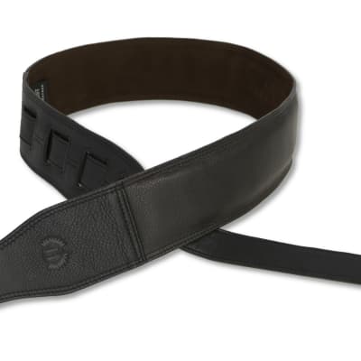 Premium Black Glove Nappa Long Bass Strap