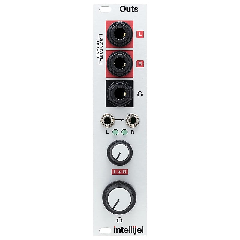 Intellijel Outs Stereo Line Out / Headphones Eurorack Synth Module image 1