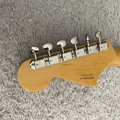 Fender Modern Player Jaguar 2011 MIC P90 Transparent Red Rare Guitar + Gig Bag image 6