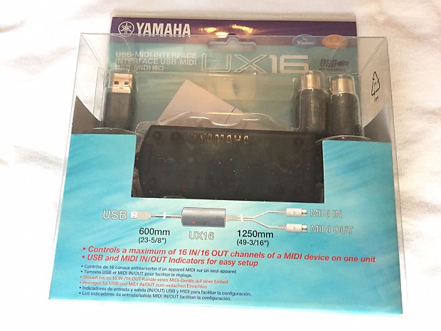 Yamaha UX16 USB MIDI Interface Cable image 1