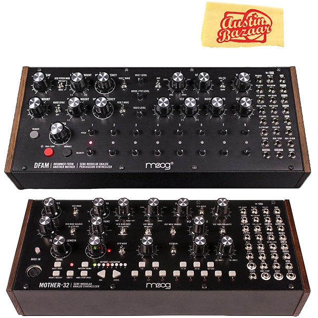 Moog DFAM Drummer from Another Mother Semi-Modular Analog Percussion Synthesizer w/ Moog Mother-32 image 1