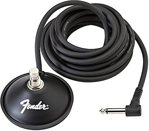 Fender 1-Button Channel Amplifier Amp Footswitch for FM, Mustang, Blues Junior image 1
