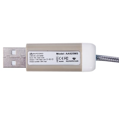 Ripcord USB to 7.5V Casio SK-5 Sampler-compatible power cable by myVolts image 15