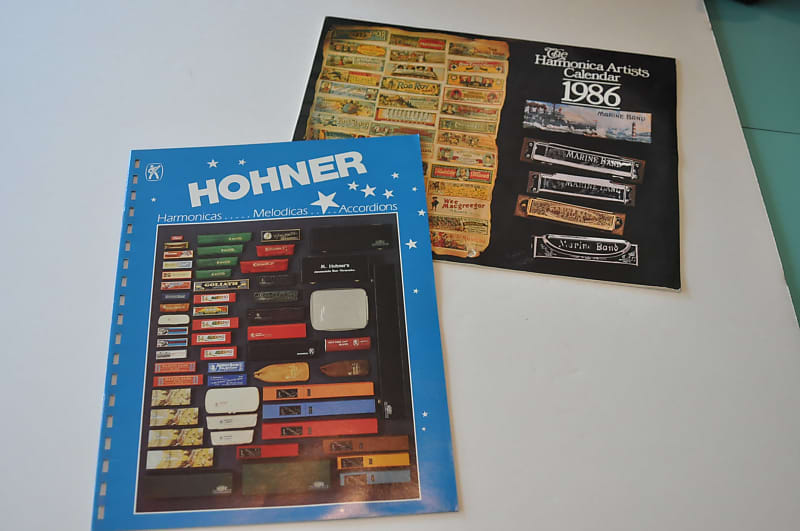Hohner Harmonicas, Melodicas, accordions catalog booklet Reverb