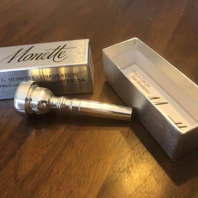 Monette Tradition Plus 3 Trumpet Mouthpiece in Silver | Reverb