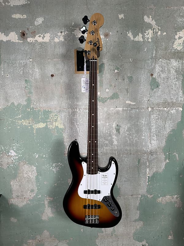 Mint Fender Standard Jazz Bass - 3-Color Sunburst image 1