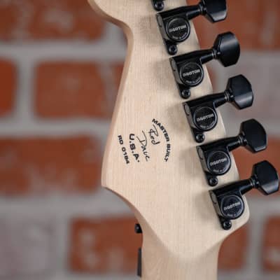Charvel USA Custom Shop San Dimas Namm Edition #606 Master Built by “Red” Dave Nichols Neon Pearl Pink 2025 w/OHSC (B-stock) image 12