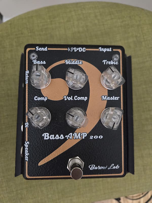 Baroni-Lab Miniamp Bass 200w pedalboard amp image 1