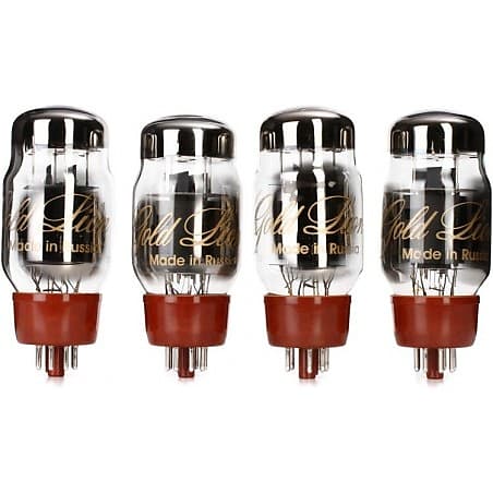 Genalex Gold Lion KT66 Power Vacuum Tubes - Matched Quartet | Reverb