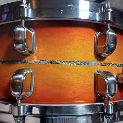 Tama Starclassic G Maple Sunburst 6x14 Snare Drum image 8