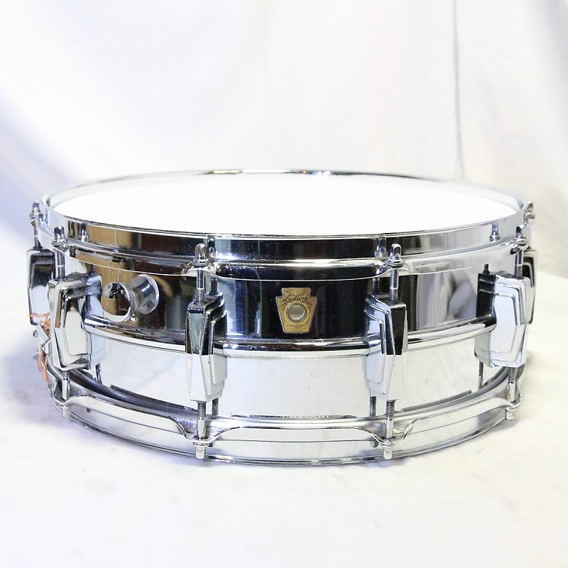LUDWIG 1969 #400 14x5 Supraphonic 60s s/n654564 Ruddick Snare Drum [07/07] image 1