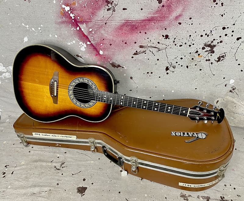 1978 Ovation Model 1612-1 Deluxe-Custom Balladeer Acoustic