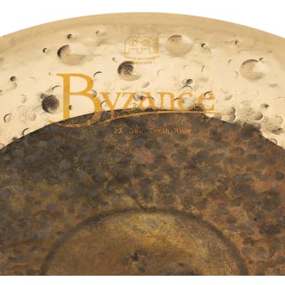 Meinl Byzance Extra Dry 22" Dual Crash Cymbal-Ride Cymbal image 4