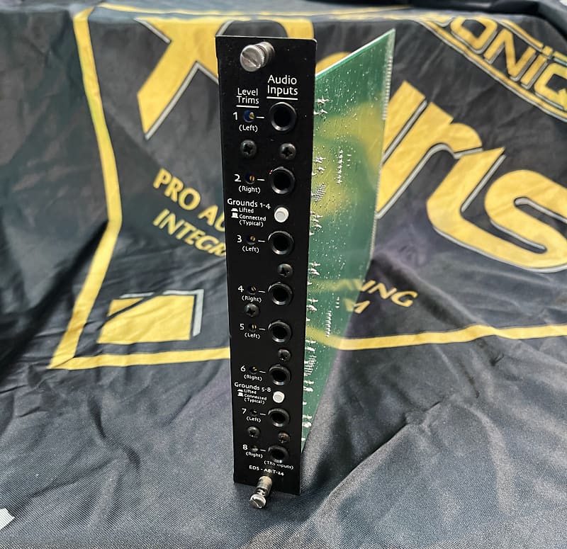 Ensoniq PARIS EDS 8 Input A/D card Black (EDSA8IT24) Black Reverb