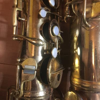 1922 Conn New Wonder 1 Tenor Saxophone good playing condition image 2