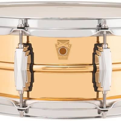 Ludwig Smooth Bronze Snare Drum - 5 x 14-inch - Polished image 1