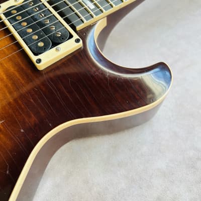Dean USA Leslie West Signature Tattered N Torn Relic 2021 - Trans Brazilia Burst image 9