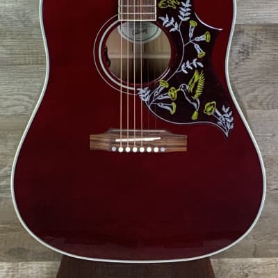 Gibson Custom Shop Hummingbird M2M Wine Red w/case image 2