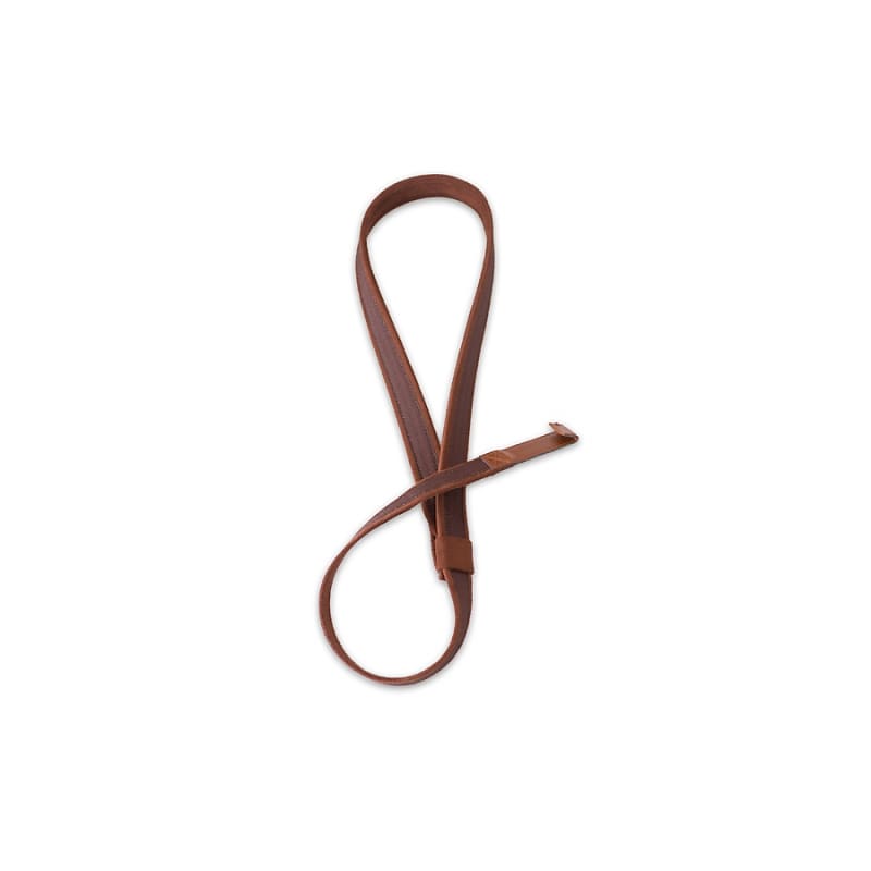RightOn Classical Single Hook Guitar Strap Brown Reverb