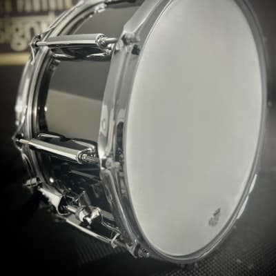 Dixon Artisan Signed Gregg Bissonette 6.5″ X 14″ Steel Snare Drum - Authorized Dixon Dealer image 9