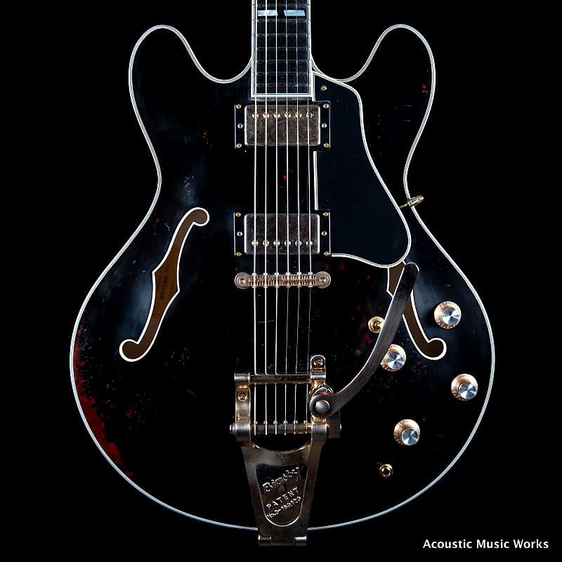 Eastman T59 B/V, Thinline, Varnish Finish w/ Bigsby, Limited Edition image 1